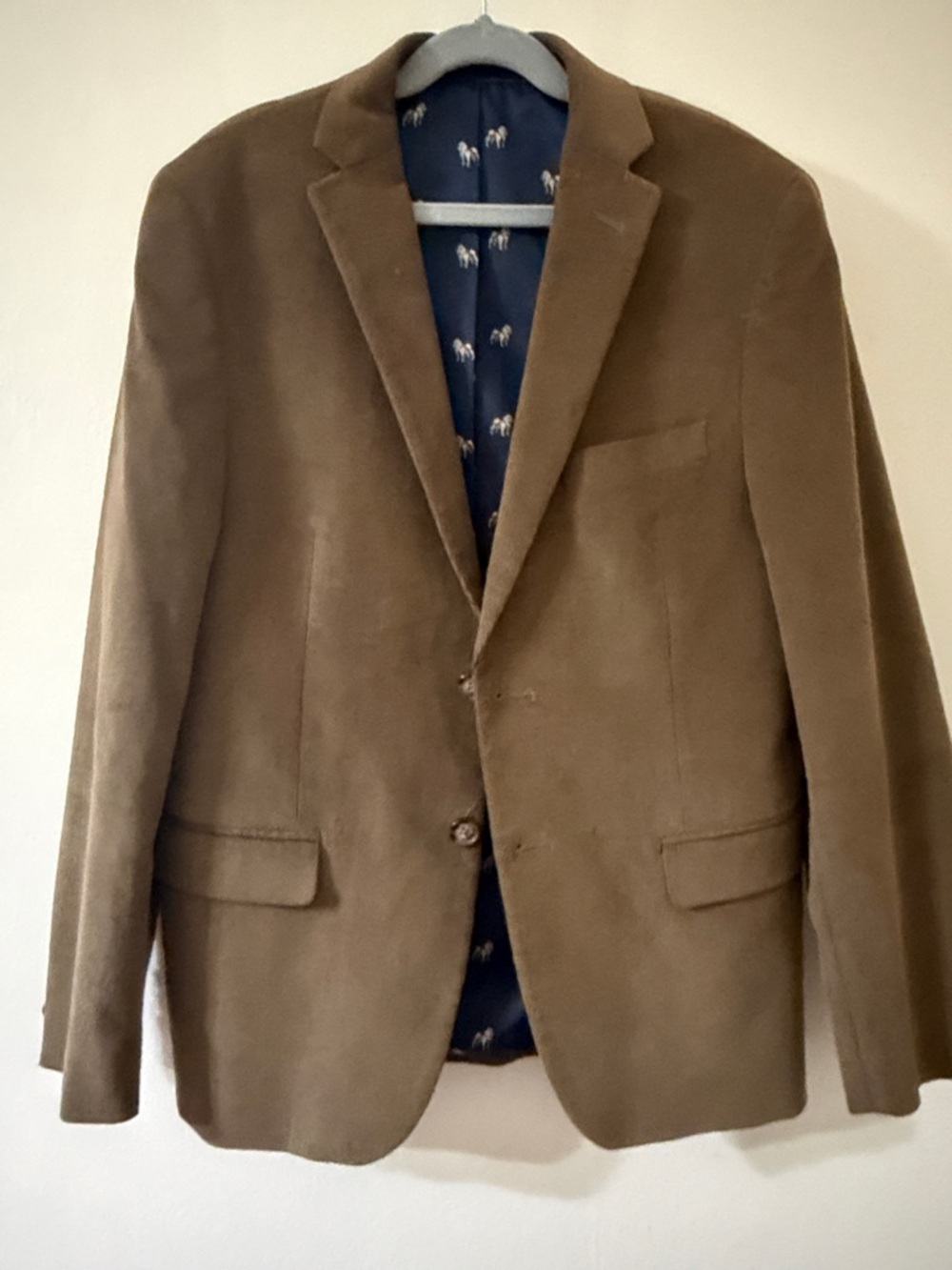 Ralph Lauren Brown Velvet Sport Coat